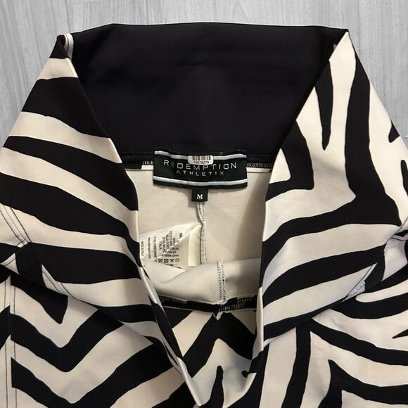 Redemption Athletix Zebra Cyclist Shorts Size Medium - Picture 7 of 7